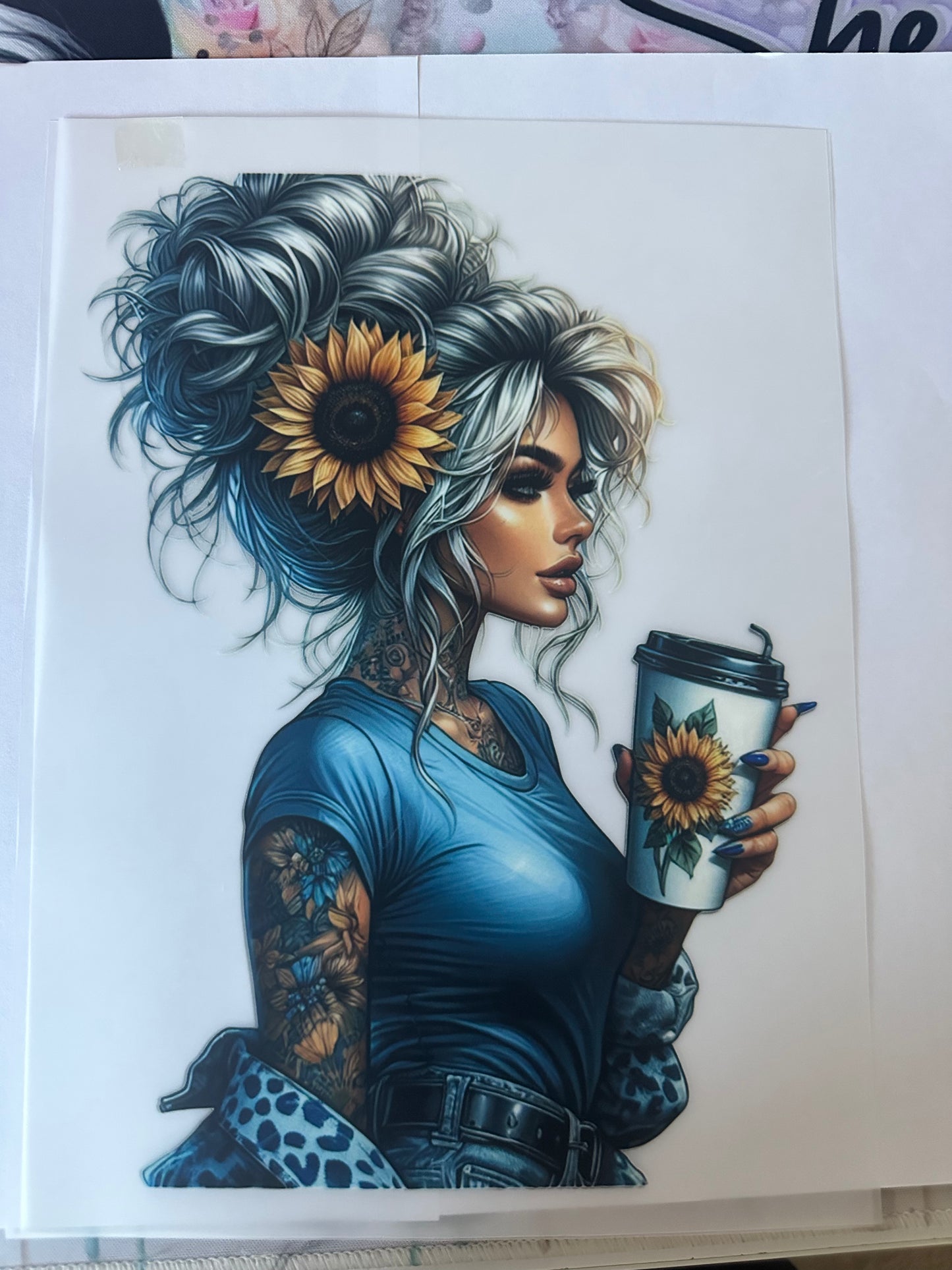 DTF PRINT - TO BE PURCHASED WITH CLOTHING ONLY