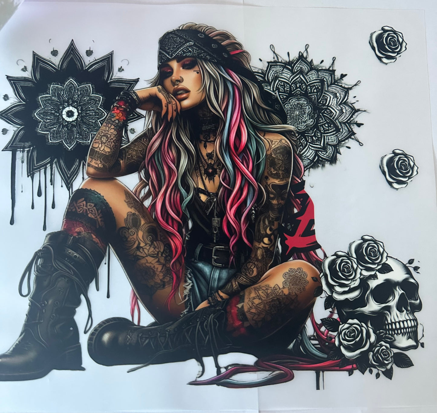 DTF PRINT - TO BE PURCHASED WITH CLOTHING ONLY