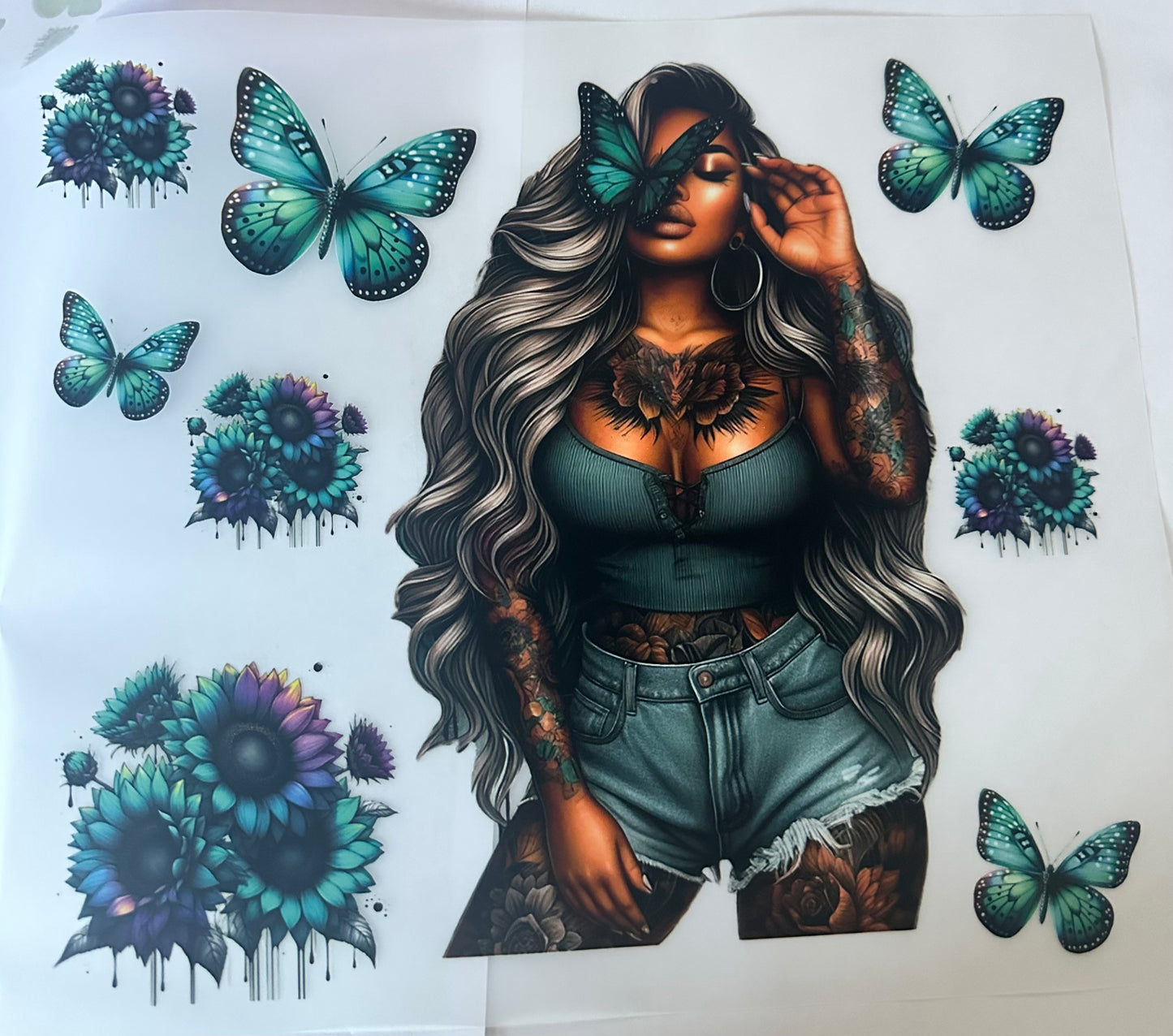 DTF PRINT - TO BE PURCHASED WITH CLOTHING ONLY