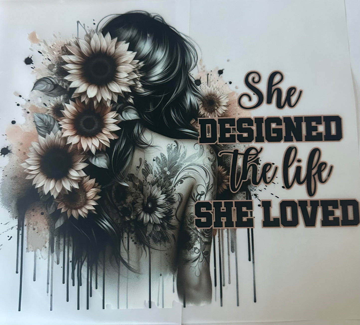 DTF PRINT - TO BE PURCHASED WITH CLOTHING ONLY