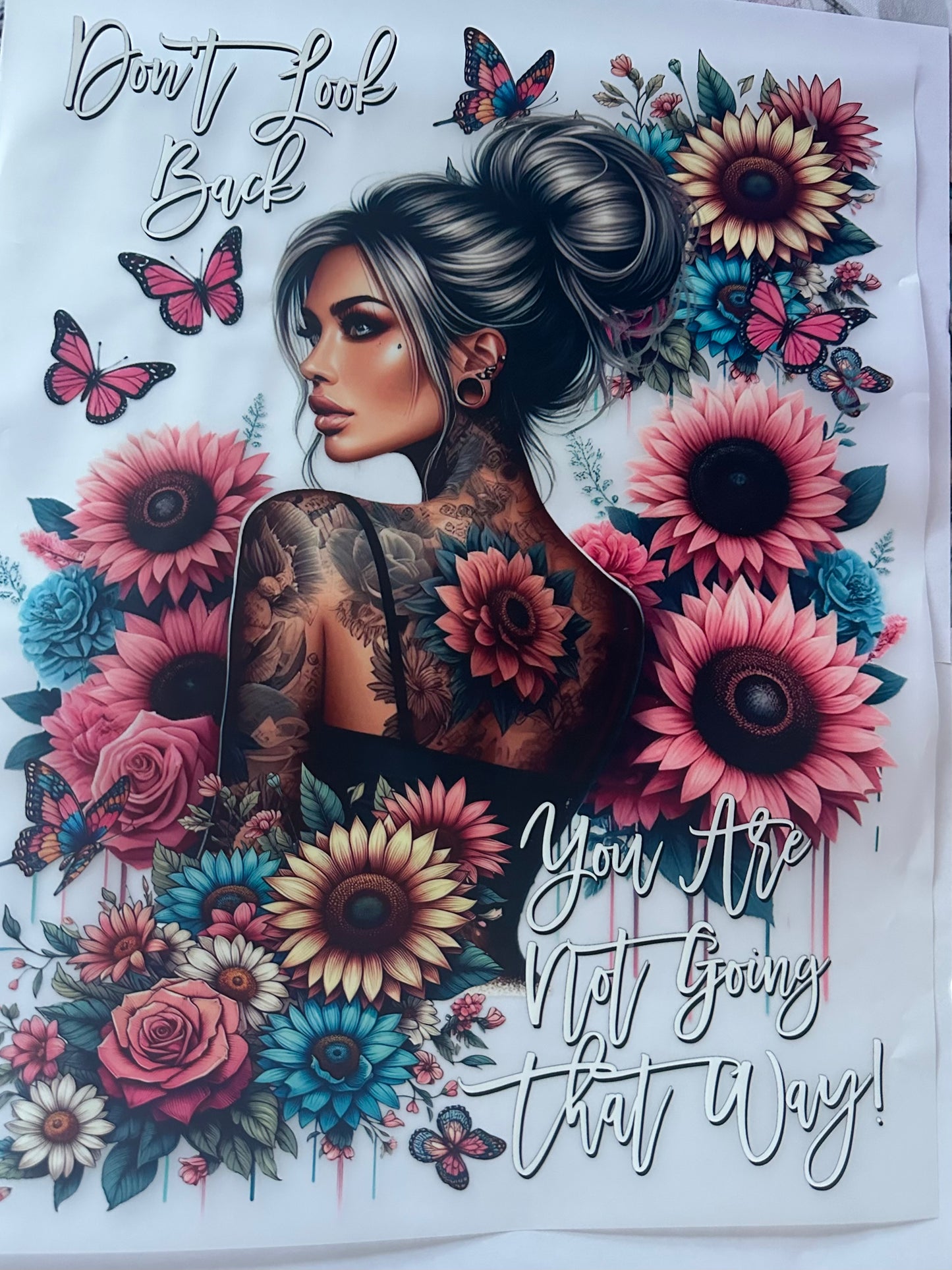 DTF PRINT - TO BE PURCHASED WITH CLOTHING ONLY