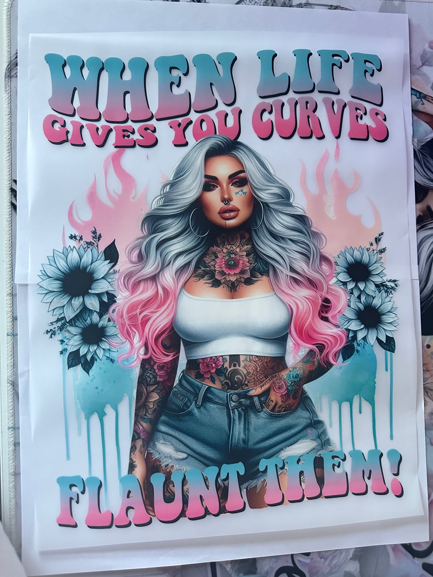 DTF PRINT - TO BE PURCHASED WITH CLOTHING ONLY