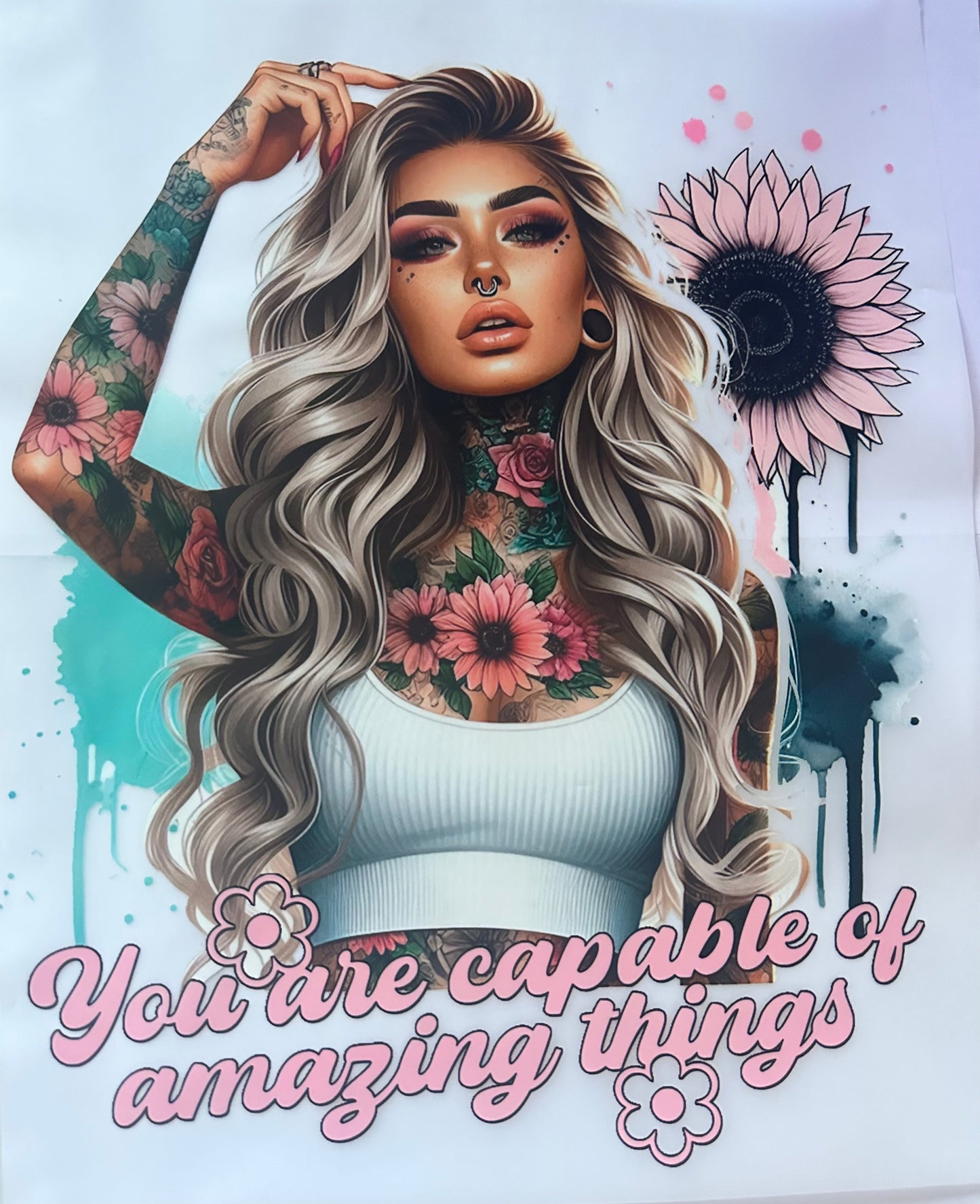 DTF PRINT - TO BE PURCHASED WITH CLOTHING ONLY