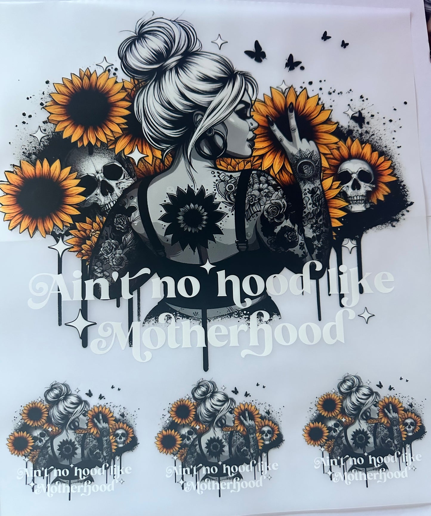 DTF PRINT - TO BE PURCHASED WITH CLOTHING ONLY