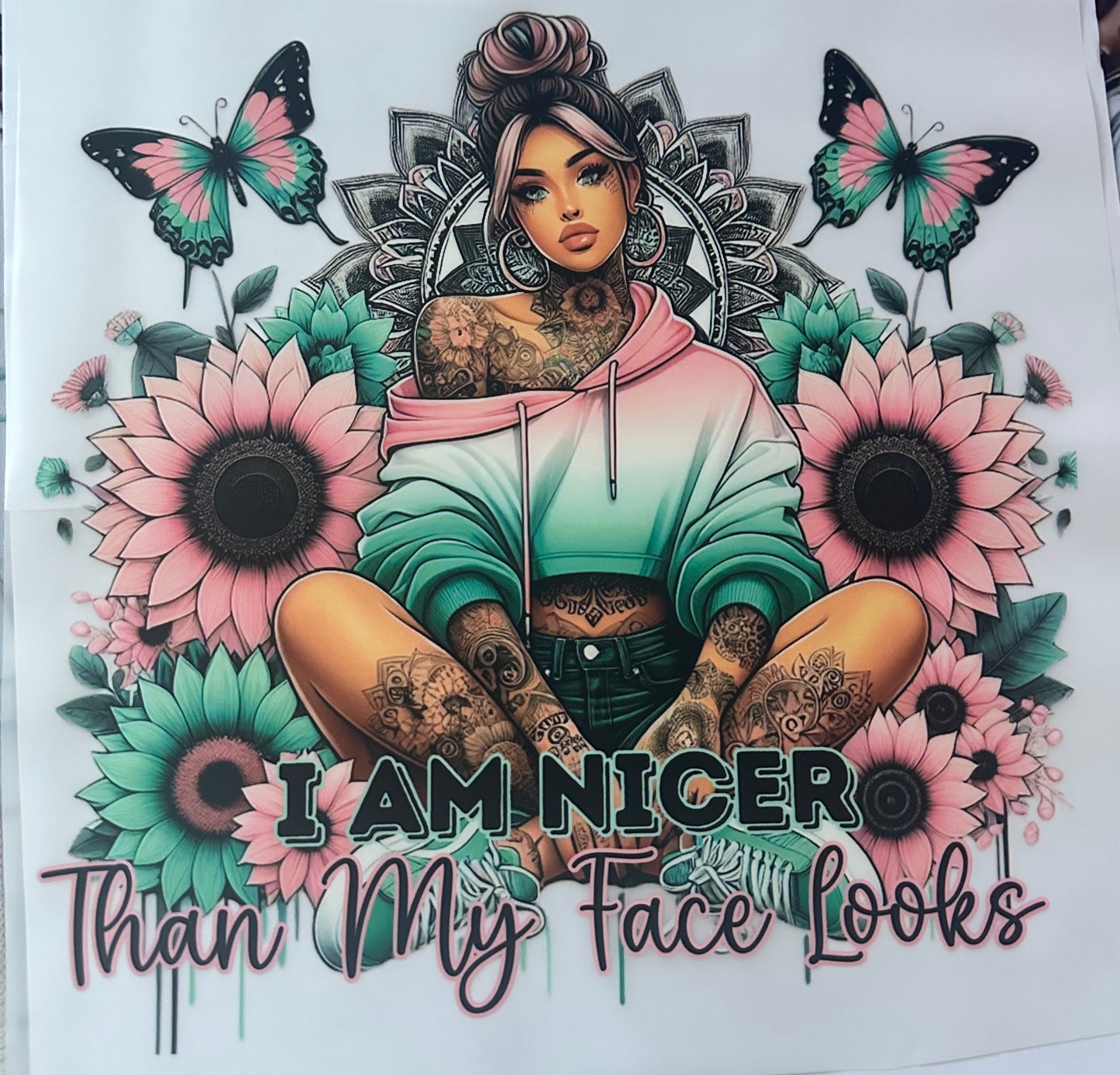 DTF PRINT - TO BE PURCHASED WITH CLOTHING ONLY