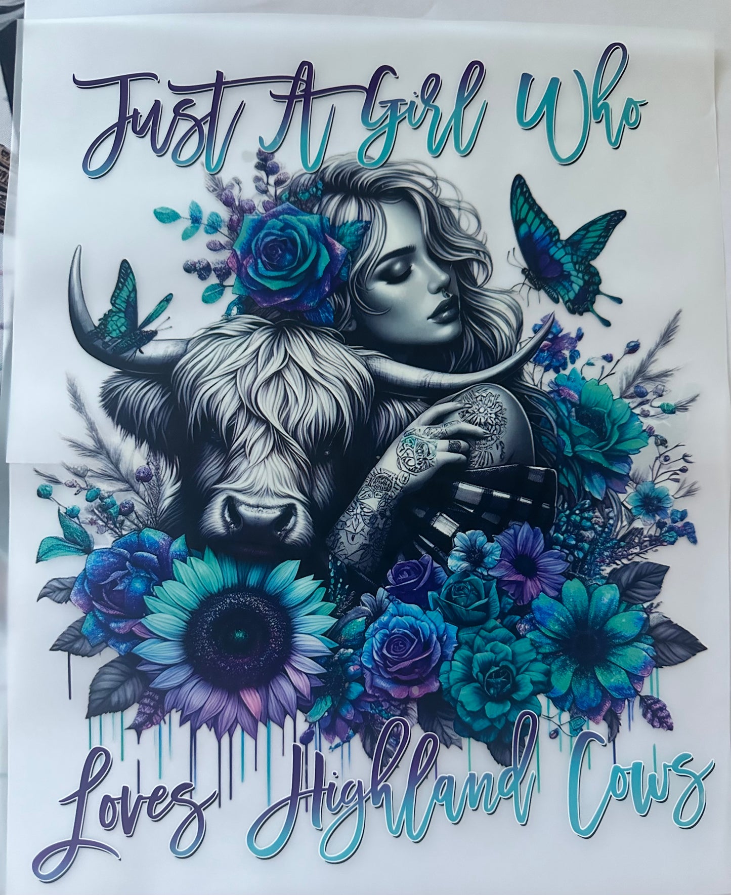 DTF PRINT - TO BE PURCHASED WITH CLOTHING ONLY