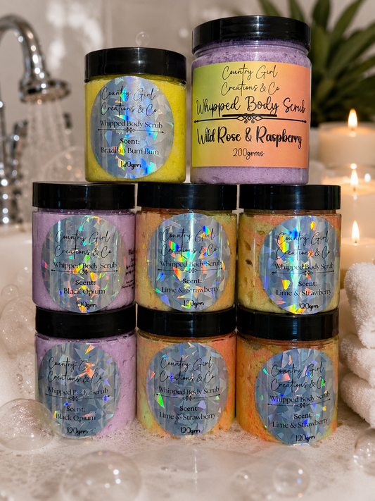 Whipped Foaming Sugar Scrub
