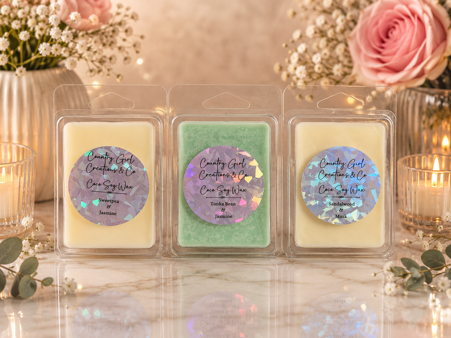 Clam Shell Wax Melts