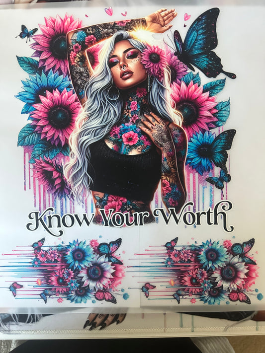 DTF PRINT - TO BE PURCHASED WITH CLOTHING ONLY