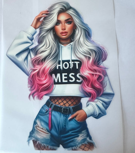 DTF PRINT - TO BE PURCHASED WITH CLOTHING ONLY