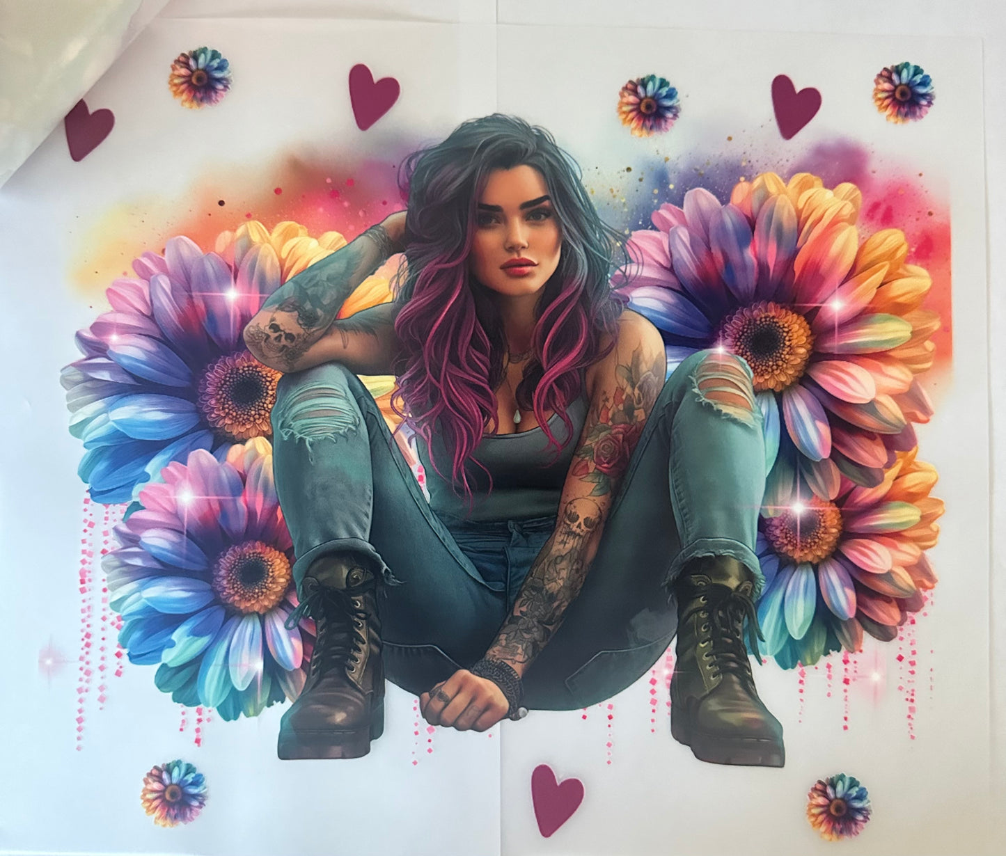 DTF PRINT - TO BE PURCHASED WITH CLOTHING ONLY