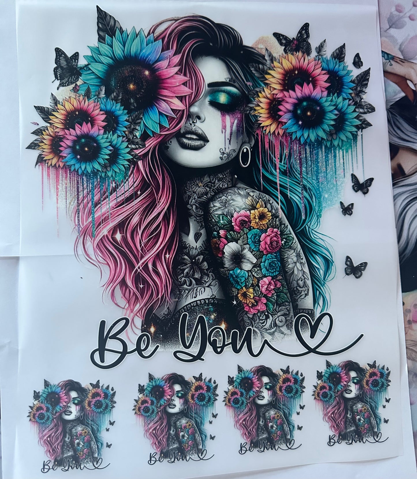 DTF PRINT - TO BE PURCHASED WITH CLOTHING ONLY