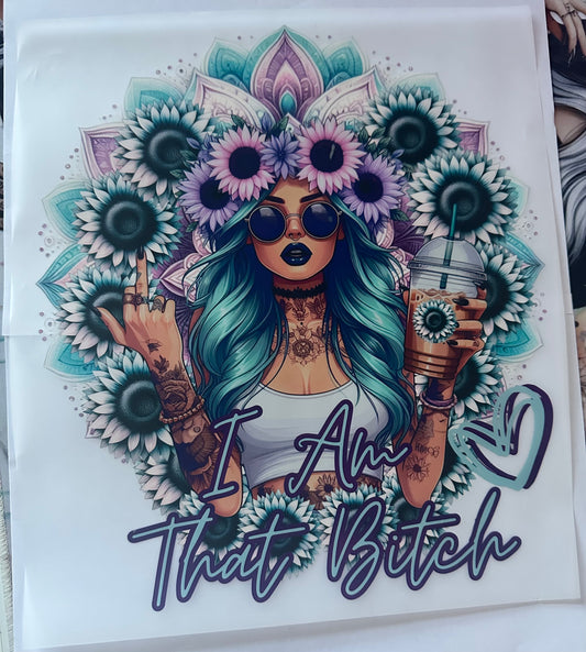 DTF PRINT - TO BE PURCHASED WITH CLOTHING ONLY