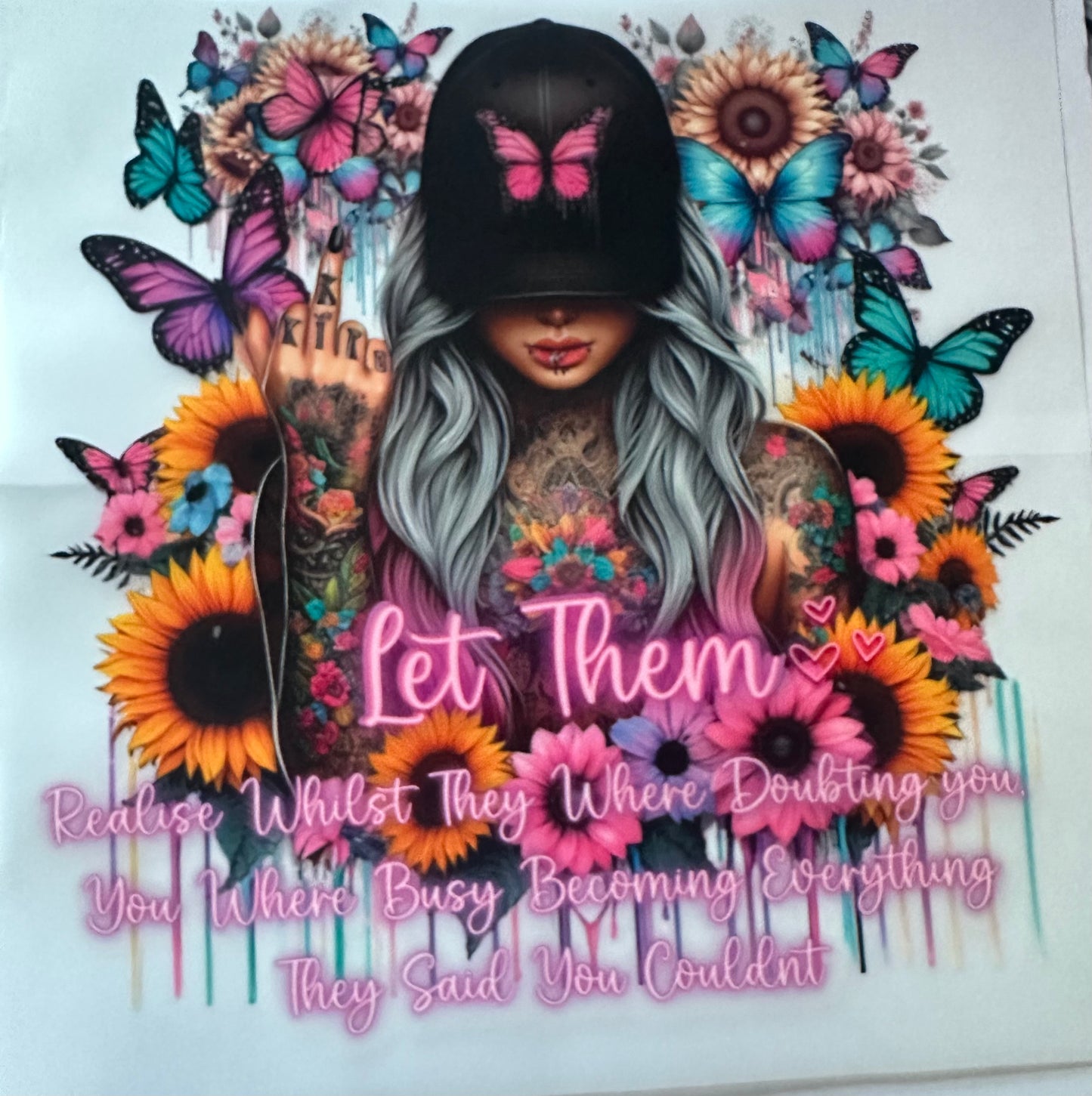 DTF PRINT - TO BE PURCHASED WITH CLOTHING ONLY