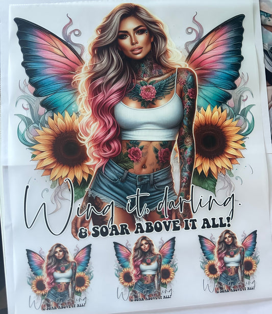 DTF PRINT - TO BE PURCHASED WITH CLOTHING ONLY