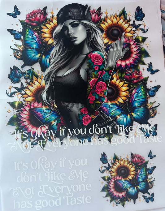 DTF PRINT - TO BE PURCHASED WITH CLOTHING ONLY