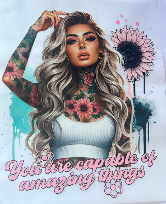 DTF PRINT - TO BE PURCHASED WITH CLOTHING ONLY
