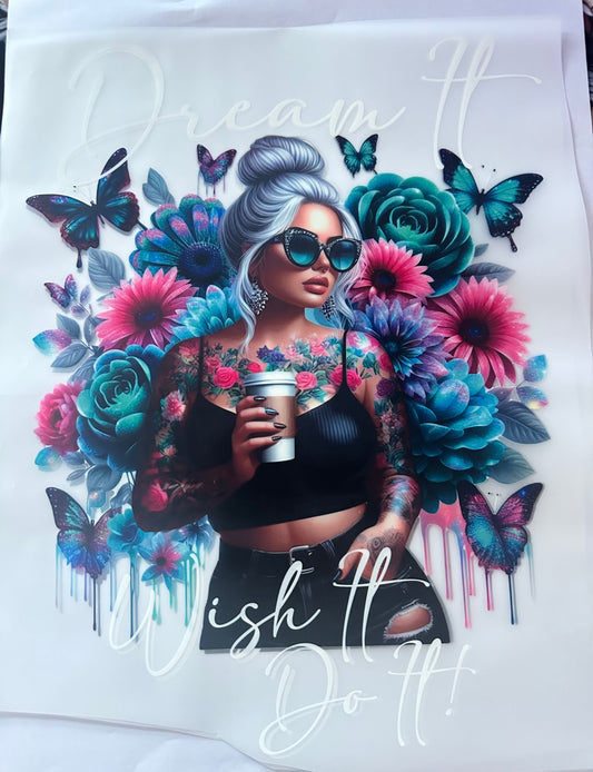 DTF PRINT - TO BE PURCHASED WITH CLOTHING ONLY