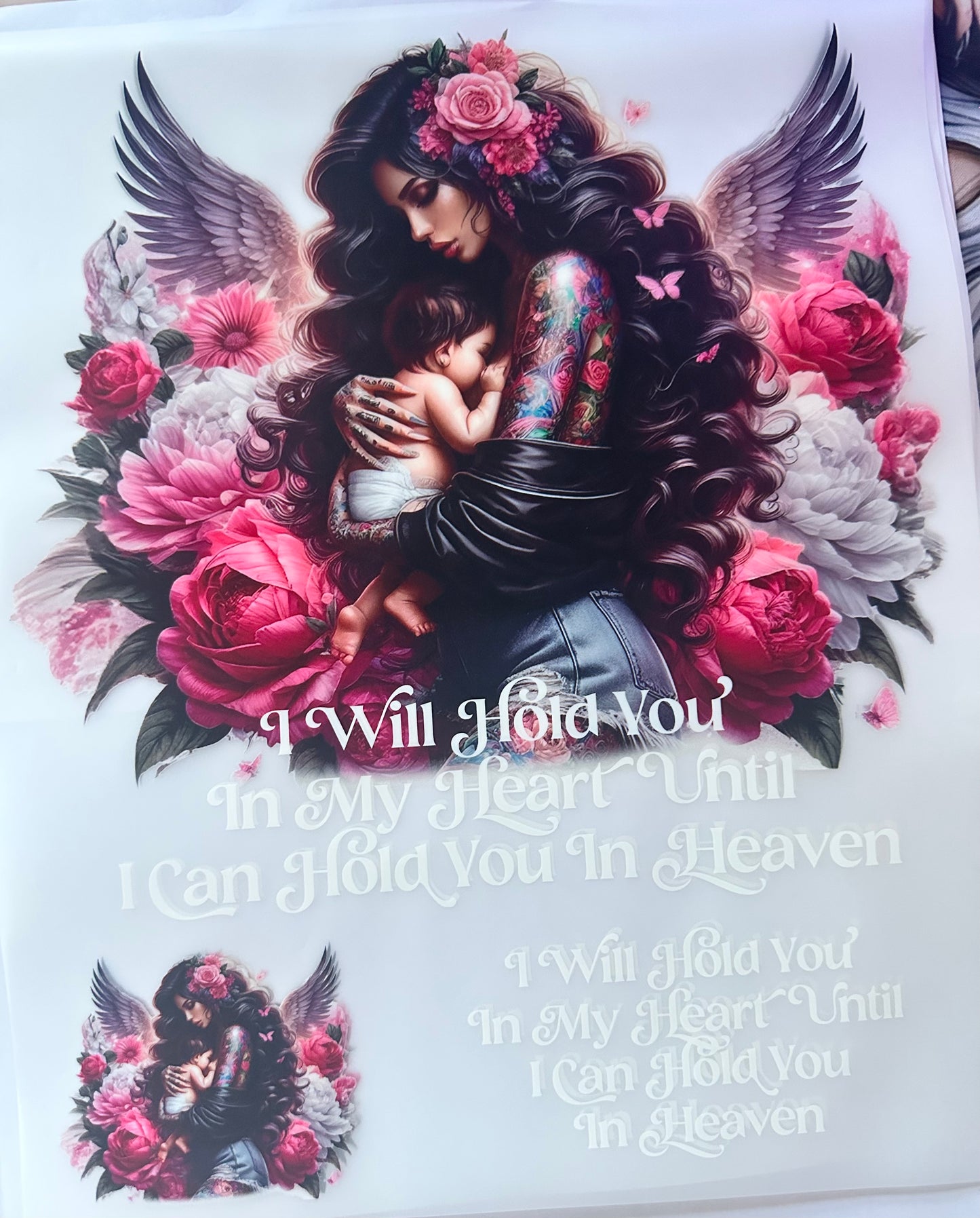 DTF PRINT - TO BE PURCHASED WITH CLOTHING ONLY