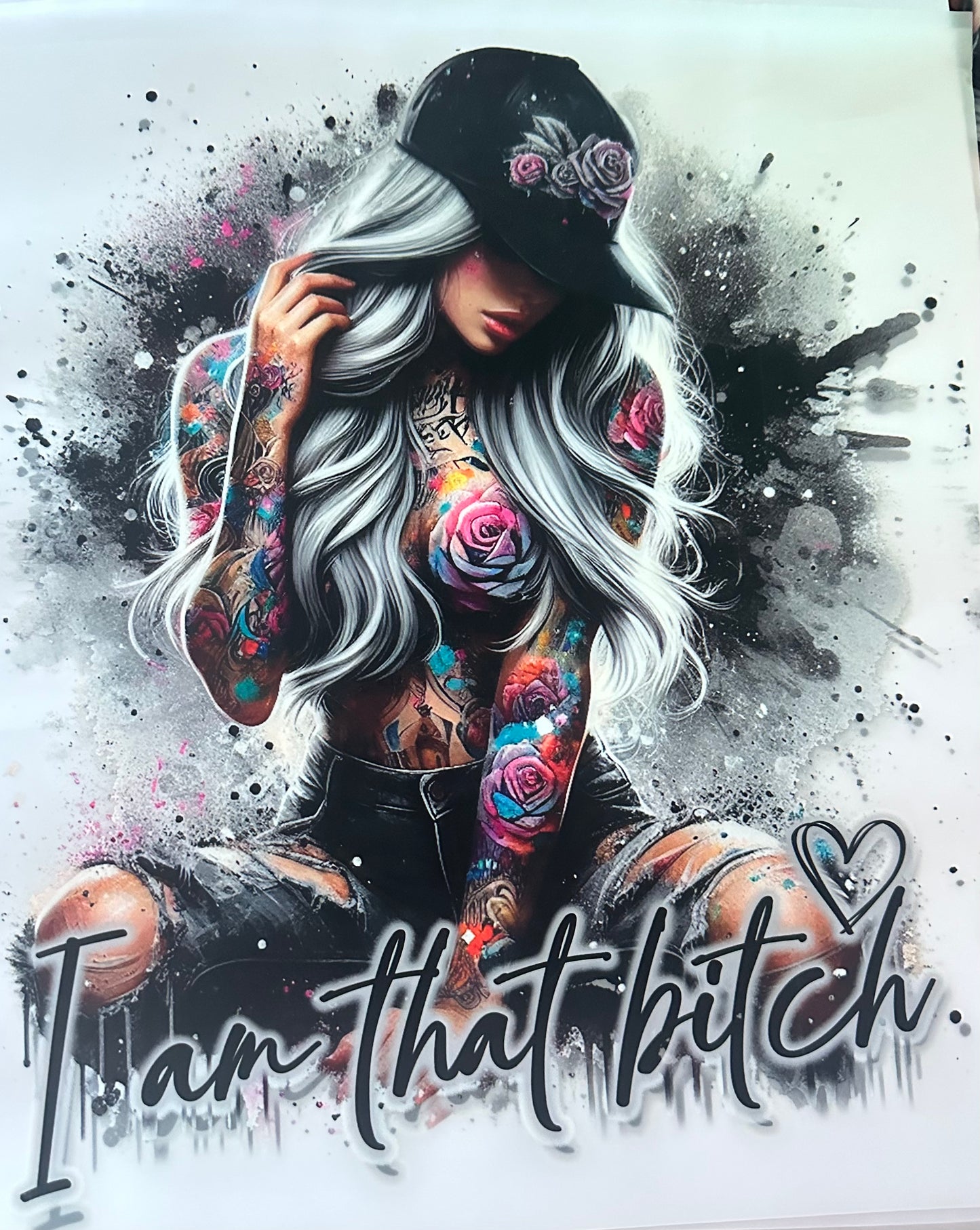 DTF PRINT - TO BE PURCHASED WITH CLOTHING ONLY