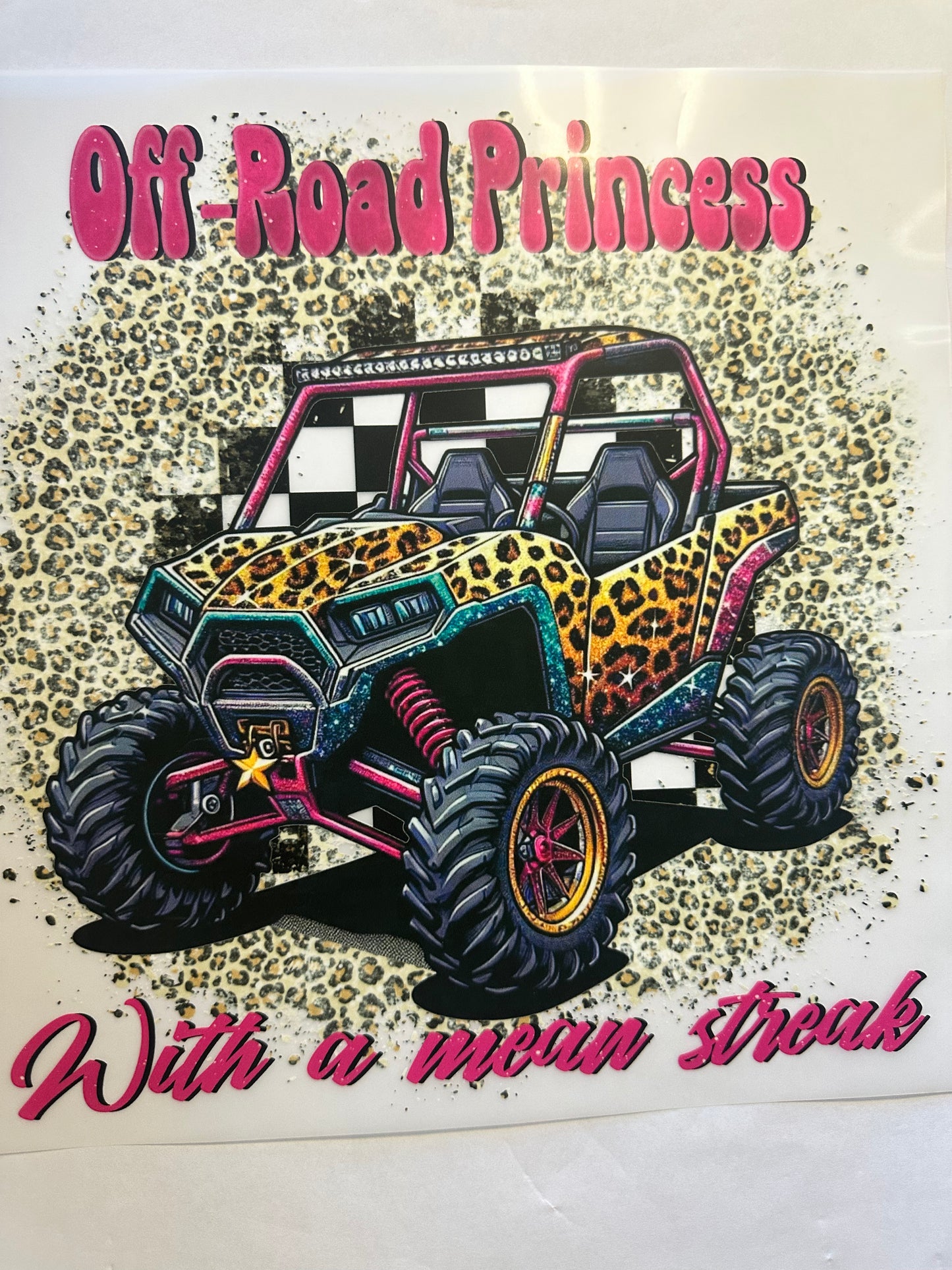 DTF PRINT - TO BE PURCHASED WITH CLOTHING ONLY