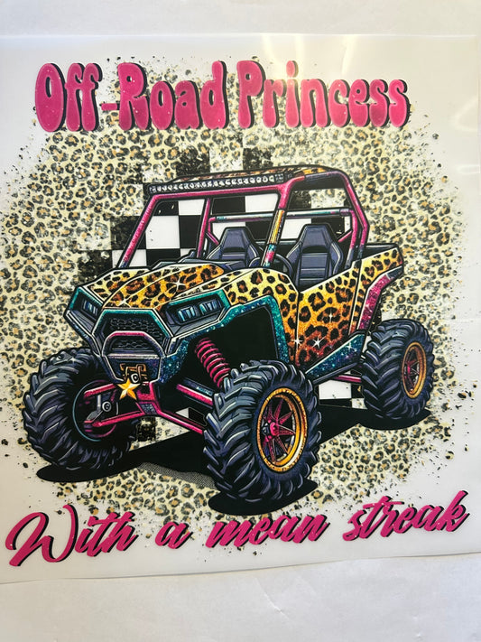 DTF PRINT - TO BE PURCHASED WITH CLOTHING ONLY