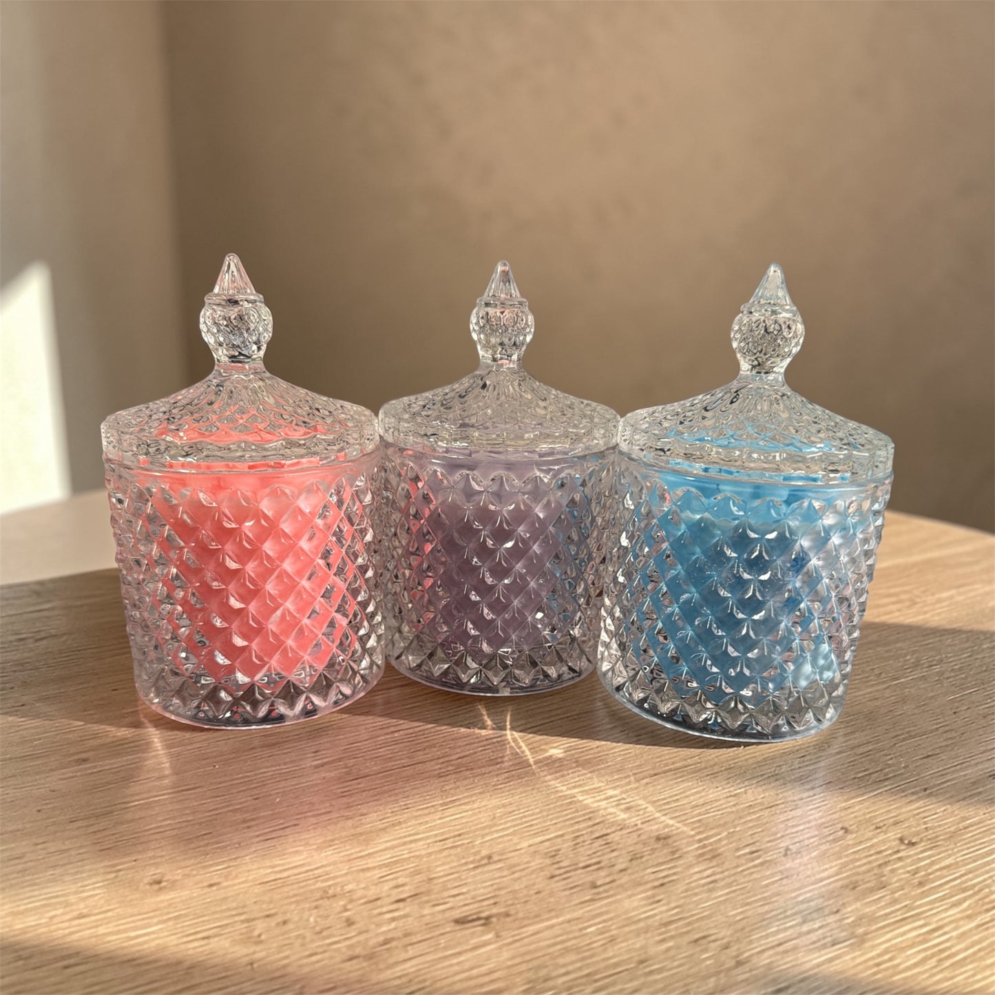 Pre - Made Geo Candles